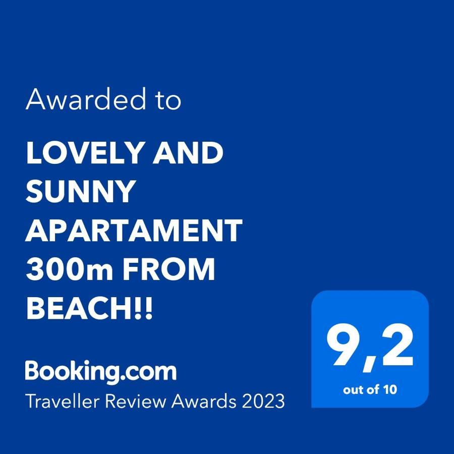 Lovely And Sunny Apartament 300M From Beach!! Peraía Buitenkant foto