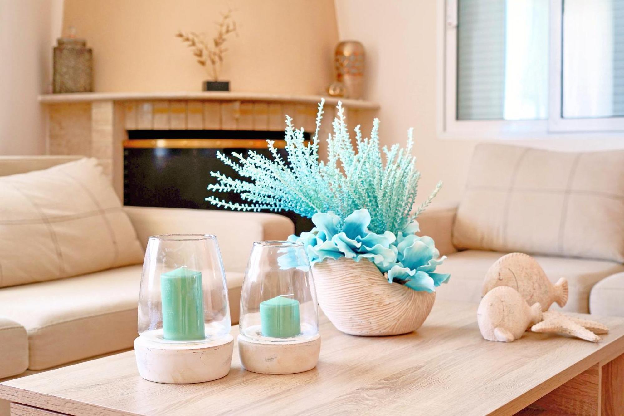 Lovely And Sunny Apartament 300M From Beach!! Peraía Buitenkant foto