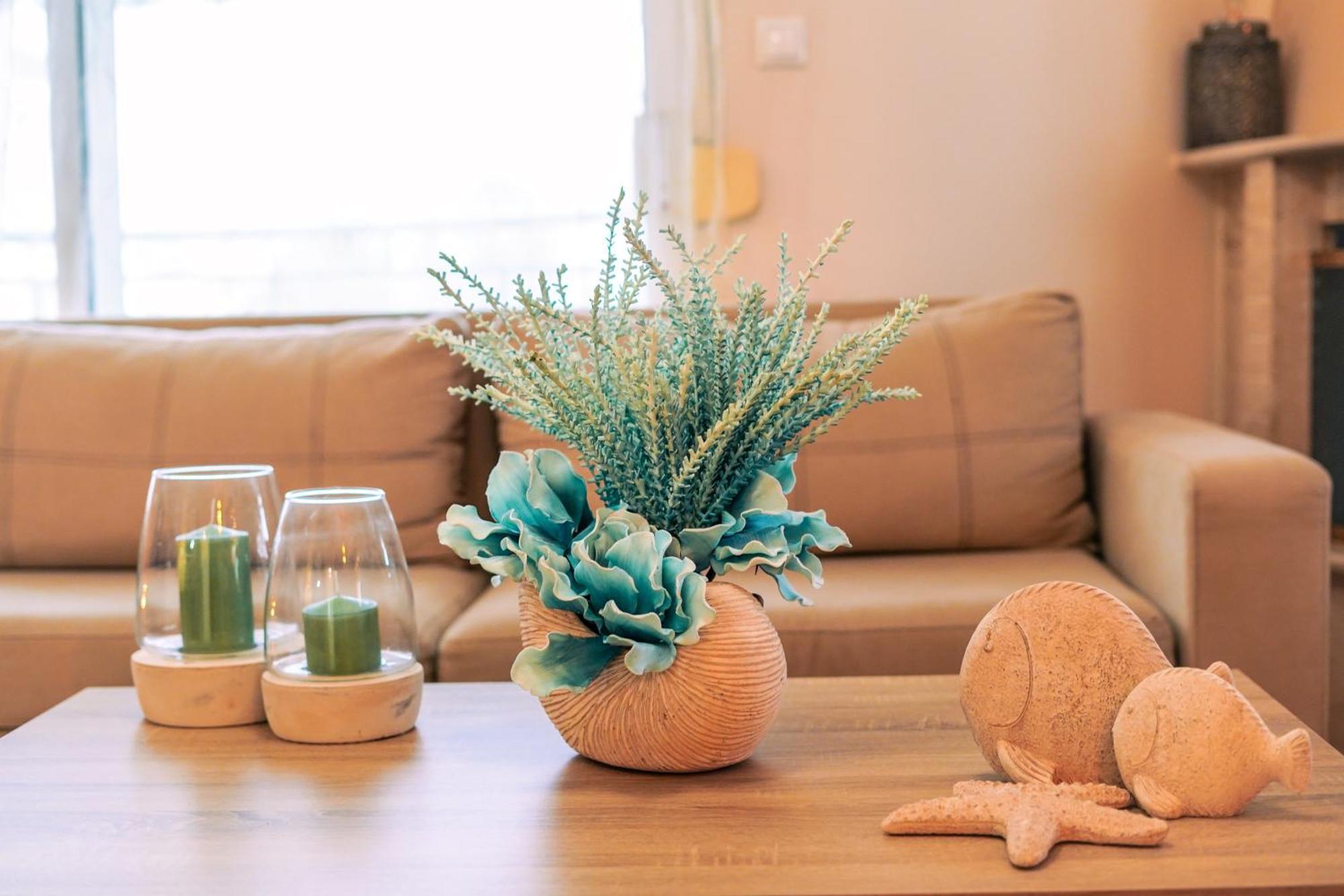 Lovely And Sunny Apartament 300M From Beach!! Peraía Buitenkant foto